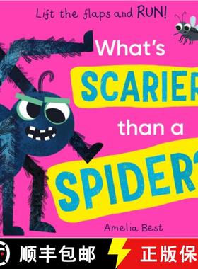 【3-4周达】What's Scarier than a Spider? [9781801044783]