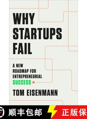 【3-4周达】Why Startups Fail: A New Road Map for Entrepreneurial Success [9780593137024]