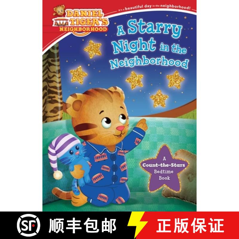 【3-4周达】A Starry Night in the Neighborhood: A Count-The-Stars Bedtime Book [9781534475779]