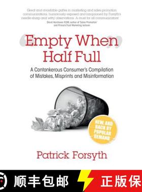 【3-4周达】Empty When Half Full: A Cantankerous Consumer's Compilation of Mistakes, Misprints and Mis... [9781907498787]