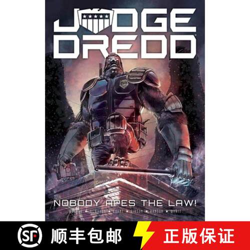 【3-4周达】Judge Dredd: Nobody Apes The Law [9781781086339]