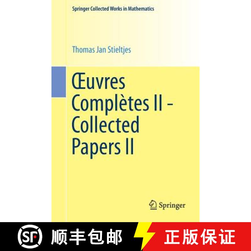 【3-4周达】Oeuvres Complètes II - Collected Papers II [9783662550342]