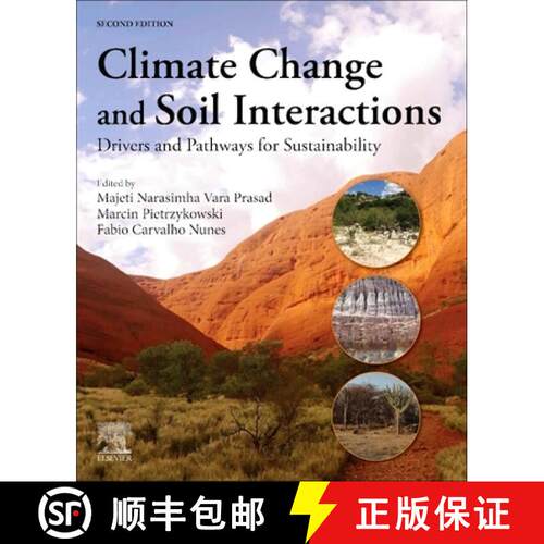 【3-4周达】Climate Change and Soil Interactions: Drivers and Pathways for Sustainability [9780443402920]