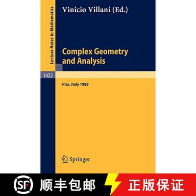 【3-4周达】Complex Geometry and Analysis: Proceedings of the International Symposium in Honour of Edo... [9783540524342]