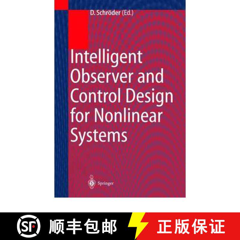 【3-4周达】Intelligent Observer and Control Design for Nonlinear Systems [9783642083464]