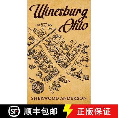 【3-4周达】Winesburg, Ohio: The Original 1919 Edition [9781645941859]