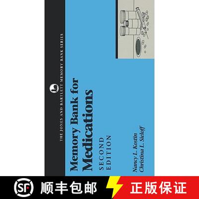 【3-4周达】Memory Bank for Medications [9780867203295]