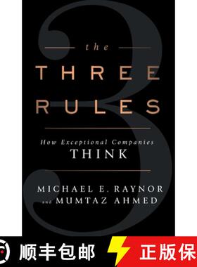 【3-4周达】The Three Rules : How Exceptional Companies Think [9780670922970]