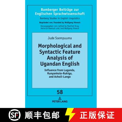 【3-4周达】Morphological and Syntactic Feature Analysis of Ugandan English : Influence from Luganda, ... [9783631781272]
