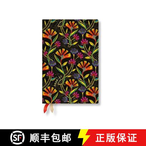 【3-4周达】2027 Wild Flowers Mini Horizontal Hardcover 18-Month Weekly Planner, 208pg, 80gsm by Paper... [9780349716169]