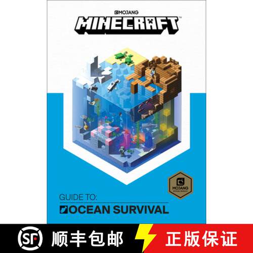 【3-4周达】精装 Minecraft: Guide to Ocean Survival [9780593129609]
