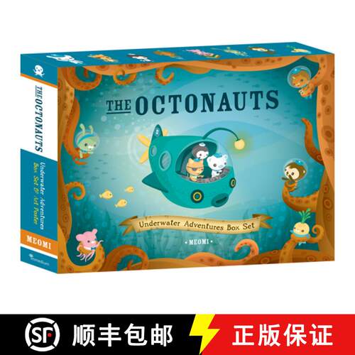 【3-4周达】The Octonauts: Underwater Adventures Box Set [9781597021357]