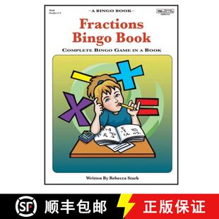 【3-4周达】Fractions Bingo Book: Complete Bingo Game In A Book [9780873864312]