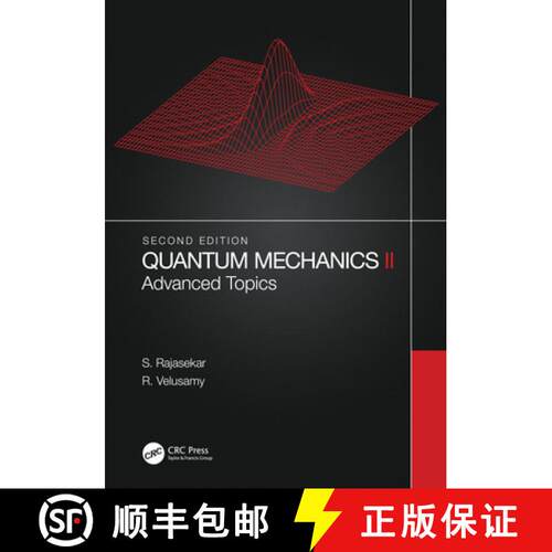 【3-4周达】Quantum Mechanics II: Advanced Topics [9780367776428]