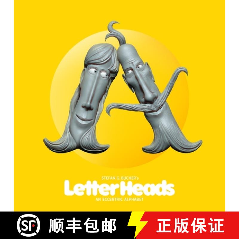 【3-4周达】Stefan G. Bucher's Letterheads: An Eccentric Alphabet [9781944700492]