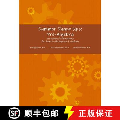预订 Summer Shape Ups: Pre-Algebra [9781304141859]