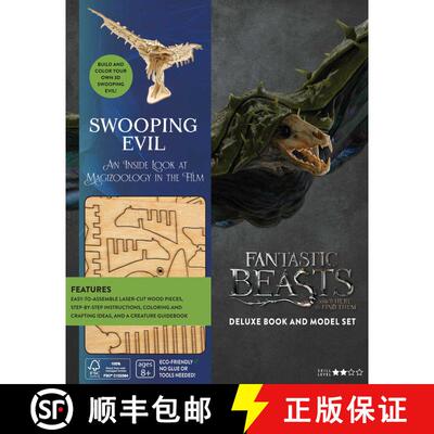 精装 IncrediBuilds: Fantastic Beasts and Where to Find Them: Swooping Evil Deluxe Book and Model Set:... [9781682980620]