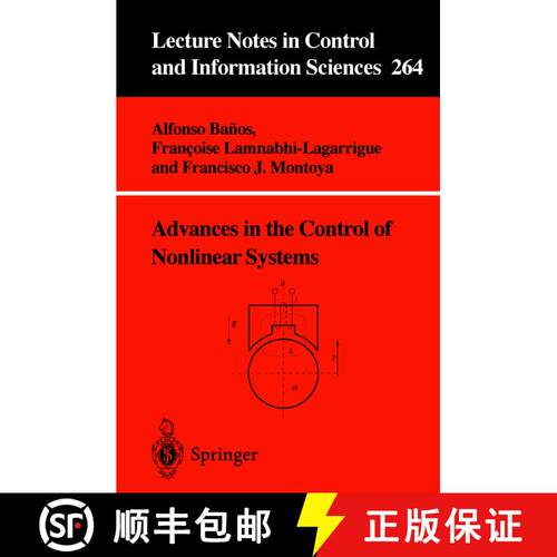 【3-4周达】Advances in the Control of Nonlinear Systems [9781852333782]