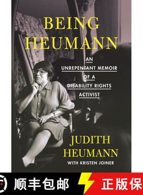 【3-4周达】Being Heumann Large Print Edition: An Unrepentant Memoir of a Disability Rights Activist [9780807019504]