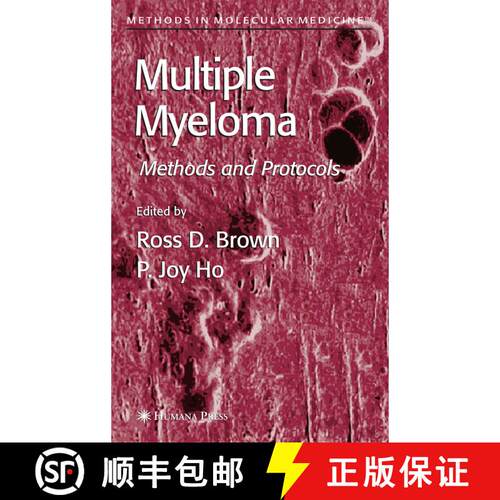 【3-4周达】精装 Multiple Myeloma: Methods and Protocols [9781588293923]