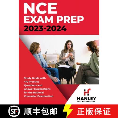 【3-4周达】NCE Exam Prep 2023-2024: Study Guide with 410 Practice Questions and Answer Explanations f... [9781951652746]