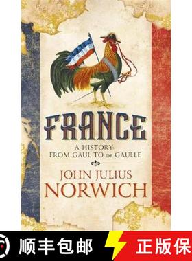 【3-4周达】France : A History: from Gaul to de Gaulle [9781473663848]