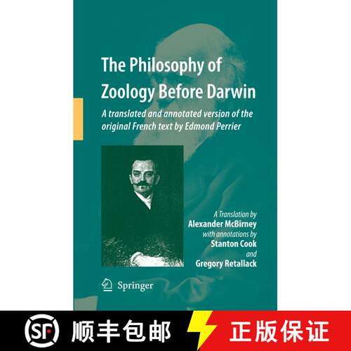 【3-4周达】精装 The Philosophy of Zoology Before Darwin : A translated and annotated version of the o... [9789048130085]