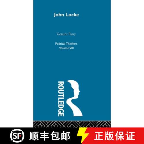 【3-4周达】精装 POLITICAL THINKERS,JOHN LOCKE [9780415326902]