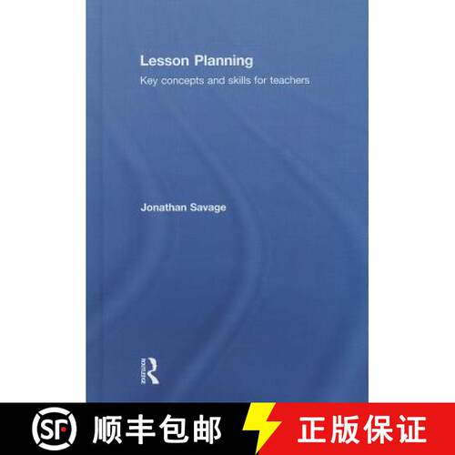 【3-4周达】精装 Lesson Planning: Key Concepts and Skills for Teachers [9780415708951]