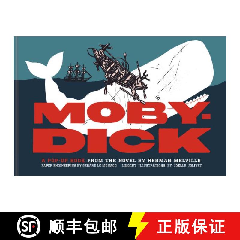Moby-Dick: A Pop-Up Book from the Novel by Herman Melville (Pop Up Books for Adults and Kids, Classic... [9781452173849]