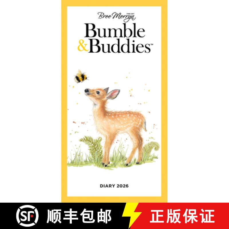 【2-3周达】2026 Bree Merryn Bumble Buddies Slim Diary Planner [9781529855326]