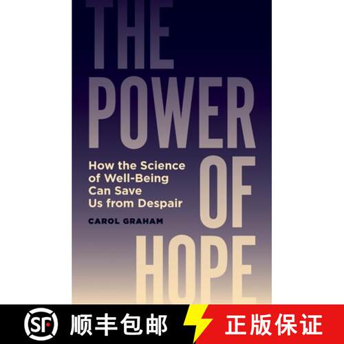 【3-4周达】The Power of Hope – How the Science of Well–Being Can Save Us from Despair [9780691233918]