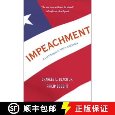 【3-4周达】Impeachment – A Handbook [9780300238266]