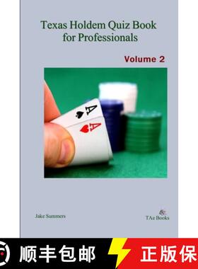 【3-4周达】Texas Holdem Quiz Book for Professionals, Volume   2 [9781105966019]