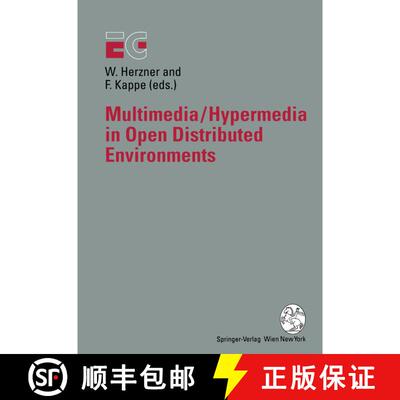 【3-4周达】Multimedia/Hypermedia in Open Distributed Environments [9783211825877]