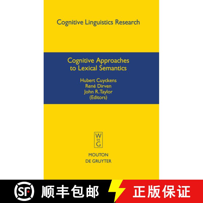 预订 Cognitive Approaches to Lexical Semantics [9783110177091]