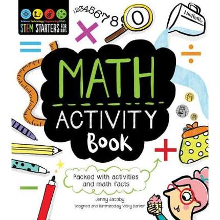 【4周达】Stem Starters for Kids Math Activity Book : Packed with Activities and Math Facts [9781631581939]