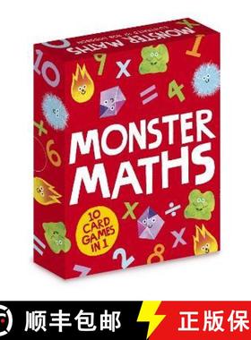 【3-4周达】Monster Maths: Card games that create maths aces: includes 10 games! [9780857829368]
