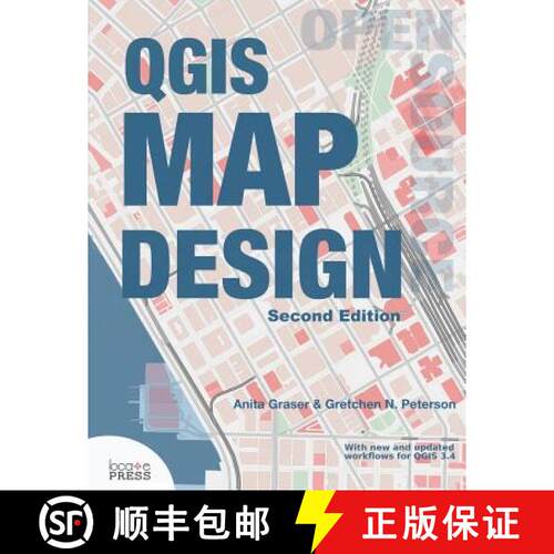【3-4周达】QGIS Map Design [9780998547749]