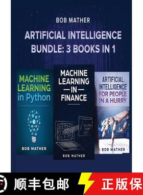 【3-4周达】Artificial Intelligence Bundle: 3 Books in 1 [9781922300072]