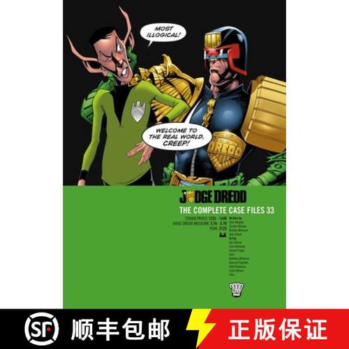 【3-4周达】Judge Dredd: The Complete Case Files 33 [9781781086773]