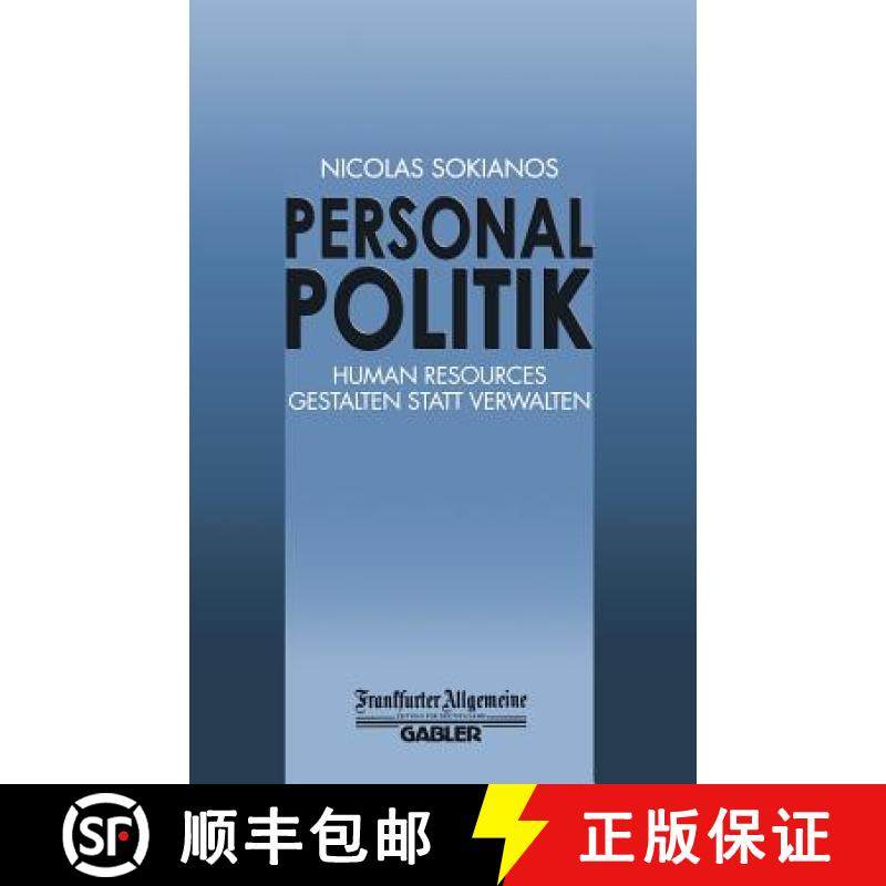 【3-4周达】Personal Politik: Human Resources Gestalten Statt Verwalten [9783322899996]