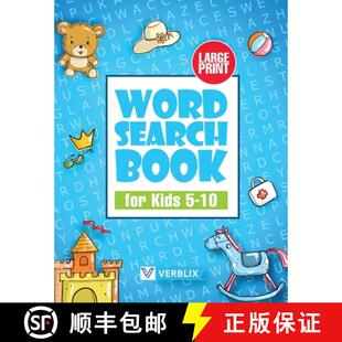 预订 Word Search Book for Kids 5-10: Large Print Activity Book with Word Search Puzzles for Children ... [9783982269245]
