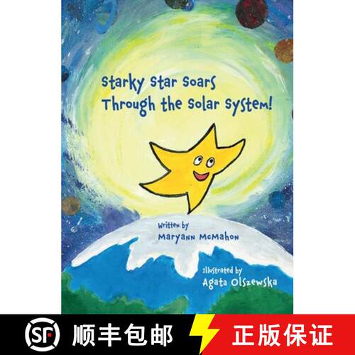 【3-4周达】精装 Starky Star Soars Through the Solar System! [9798986845890]