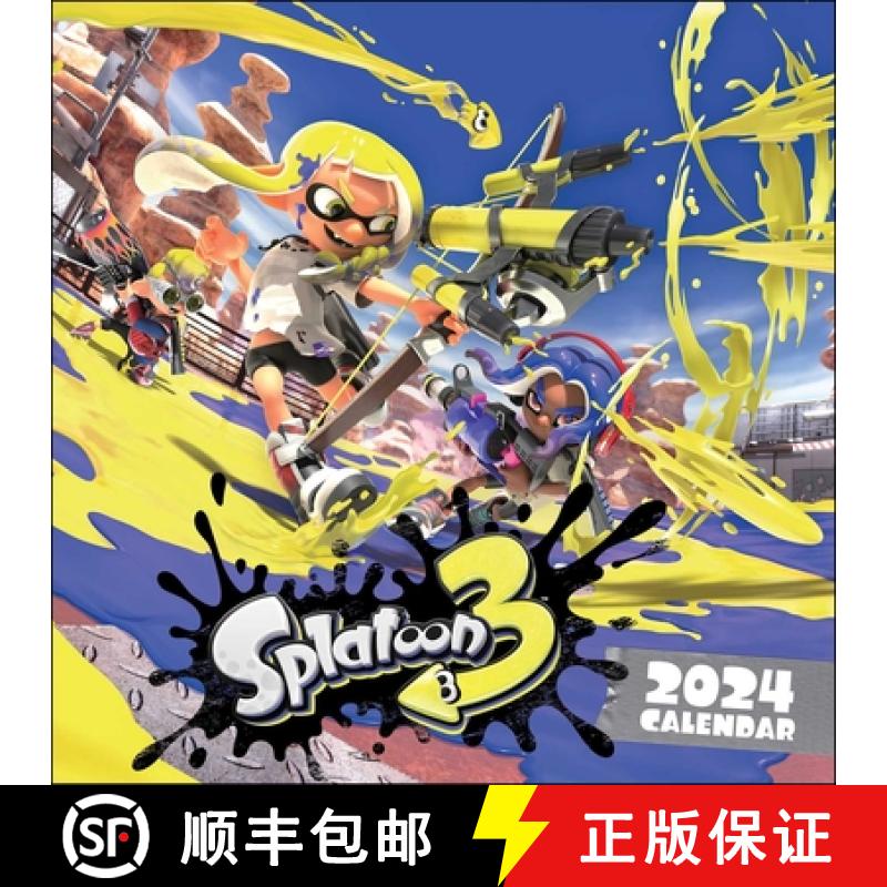 Splatoon 3 2024 Wall Calendar [9781419769894]