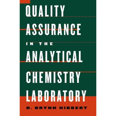 【4周达】Quality Assurance for the Analytical Chemistry Laboratory [9780195162134]