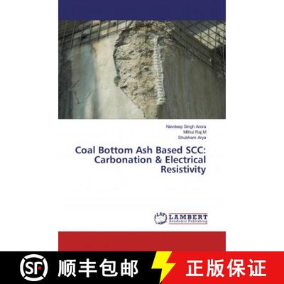 预订 Coal Bottom Ash Based SCC: Carbonation & Electrical Resistivity [9786200007988]