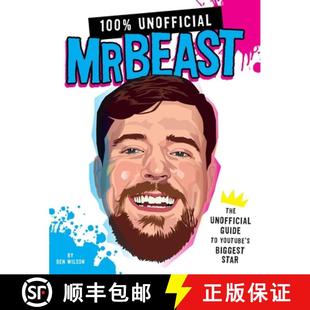 Youtube 100% Guide 预订 9780063428201 Mrbeast Star Unofficial The Biggest
