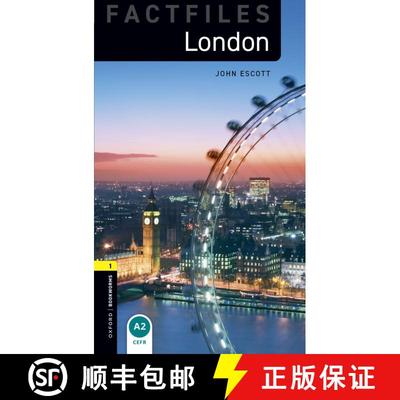【3-4周达】Oxford Bookworms Factfiles: London: Level 1: 400-Word Vocabulary [9780194233743]