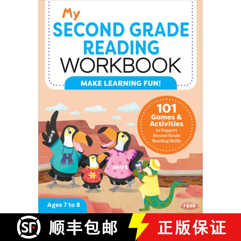 【3-4周达】My Second Grade Reading Workbook: 101 Games & Activities to Support Second Grade Reading S... [9781685395384]